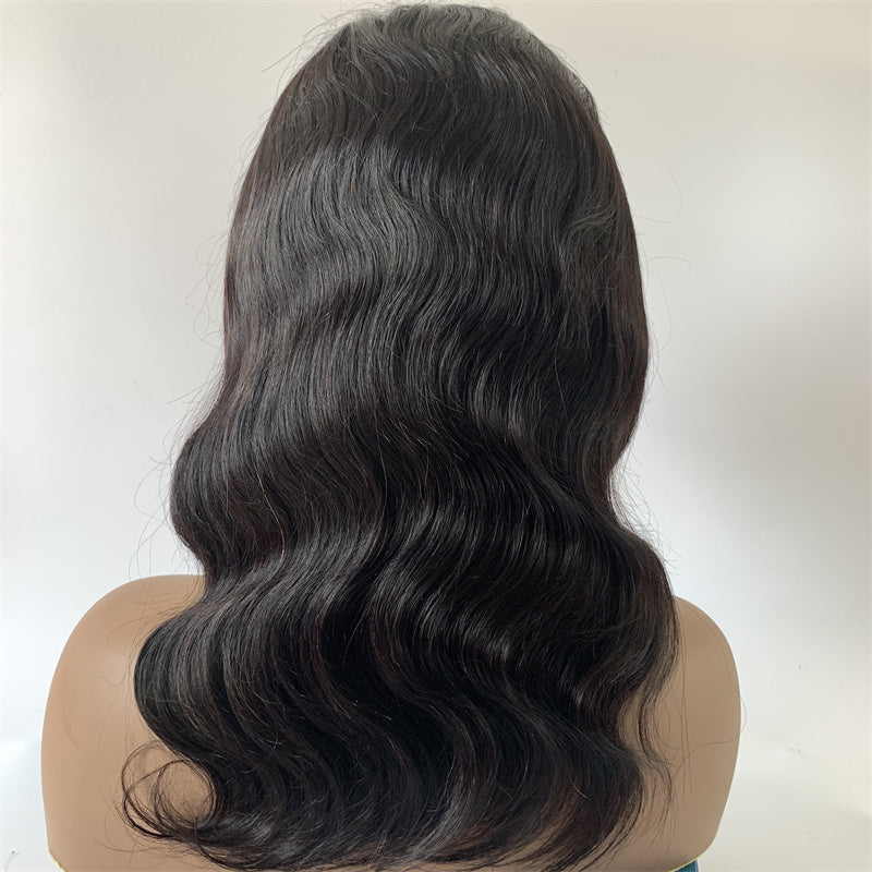 Remy Hair Best Long Hair Headband Wigs Human Hair Glueless Wigs Natural Black Youth Series √