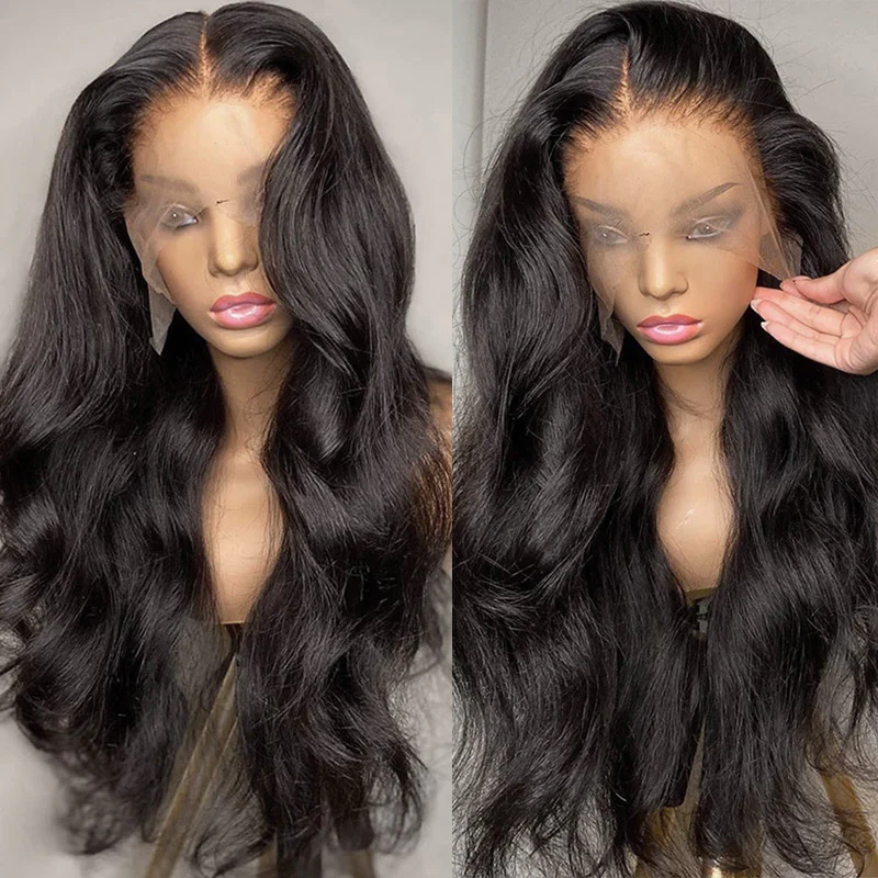 Body Wave Wig Lace Frontal Wig 13x6 Lace Front Wig Human Hair √