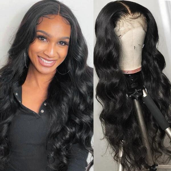 Body Wave Wig Lace Frontal Wig 13x6 Lace Front Wig Human Hair √