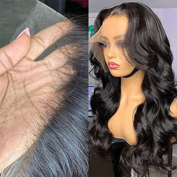 Body Wave Wig Lace Frontal Wig 13x6 Lace Front Wig Human Hair √