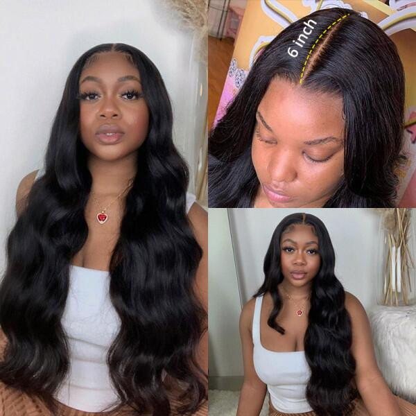 Body Wave Wig Lace Frontal Wig 13x6 Lace Front Wig Human Hair √