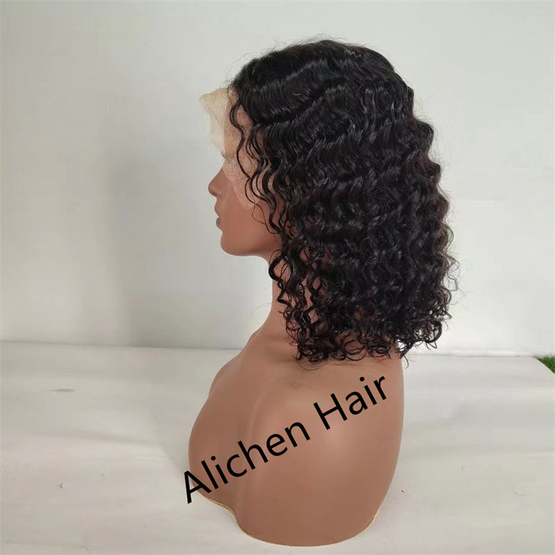 13x4 Lace Bob Wigs Deep Wave Human Hair Lace Wigs Short Wig 4x4 Lace Closure Wigs √