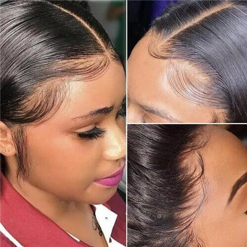 Long Closure Wig 5x5 Lace Closure Human Hair Wigs Straight Lace Wigs √