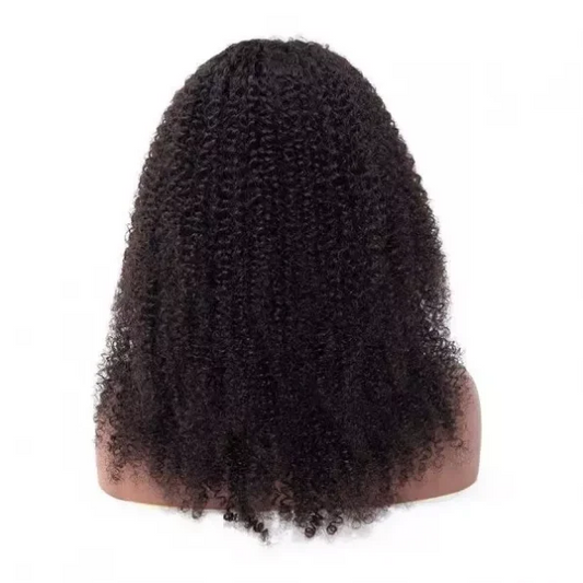 Afro Curly 13x4 Lace Frontal Wig 100% Human Hair Wigs