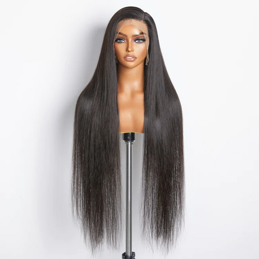 210% Density 13x4 Full Frontal Lace Wig Straight Long Wigs 34inch 36inch 38inch