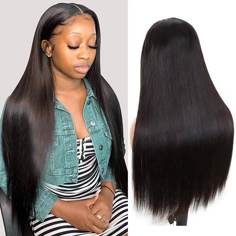 Straight Lace Front Human Hair Wigs Brazilian Human Hair Lace Wigs for Women