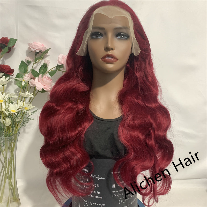 250% Density 100% Human Hair Wigs Body Wave 13x4 Lace Frontal Wig √