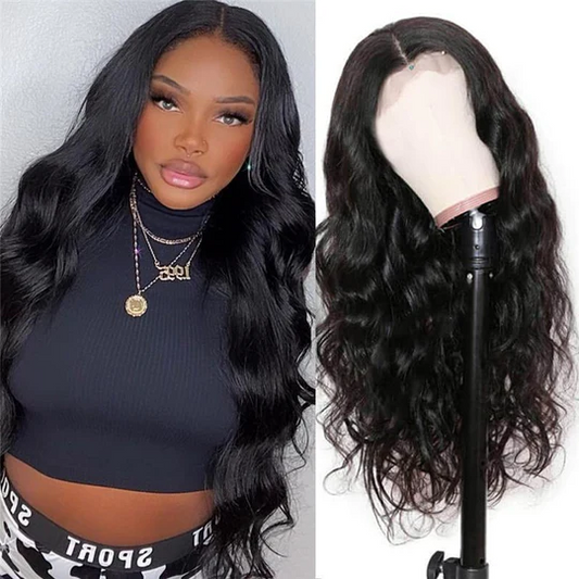 5x5 Lace Closure Wig Human Hair Wigs Body Wave Wig 30 Inch √