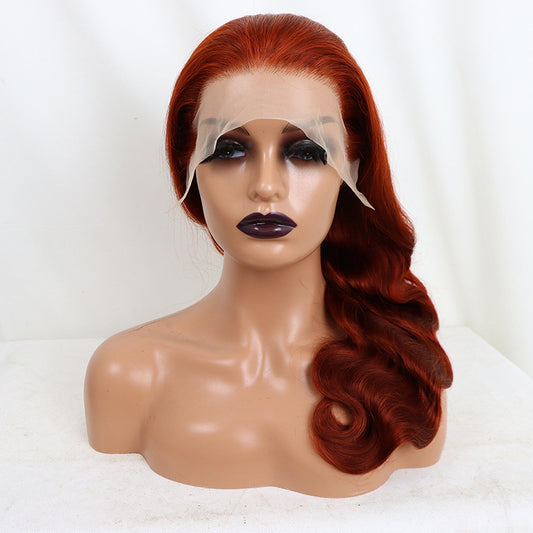 Body Wave 13x4 Lace Frontal Wig 250% Density 100% Human Hair Wigs √