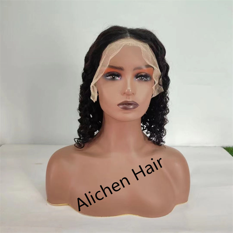 13x4 Lace Bob Wigs Deep Wave Human Hair Lace Wigs Short Wig 4x4 Lace Closure Wigs √