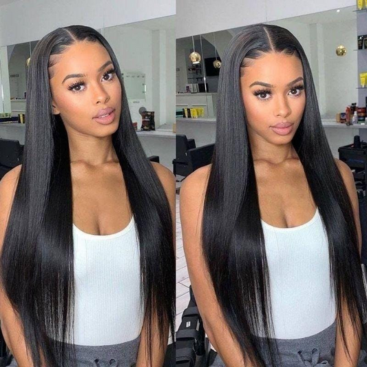Straight Hair Wig 13x6 Lace Wig Human Hair Lace Front Wigs √